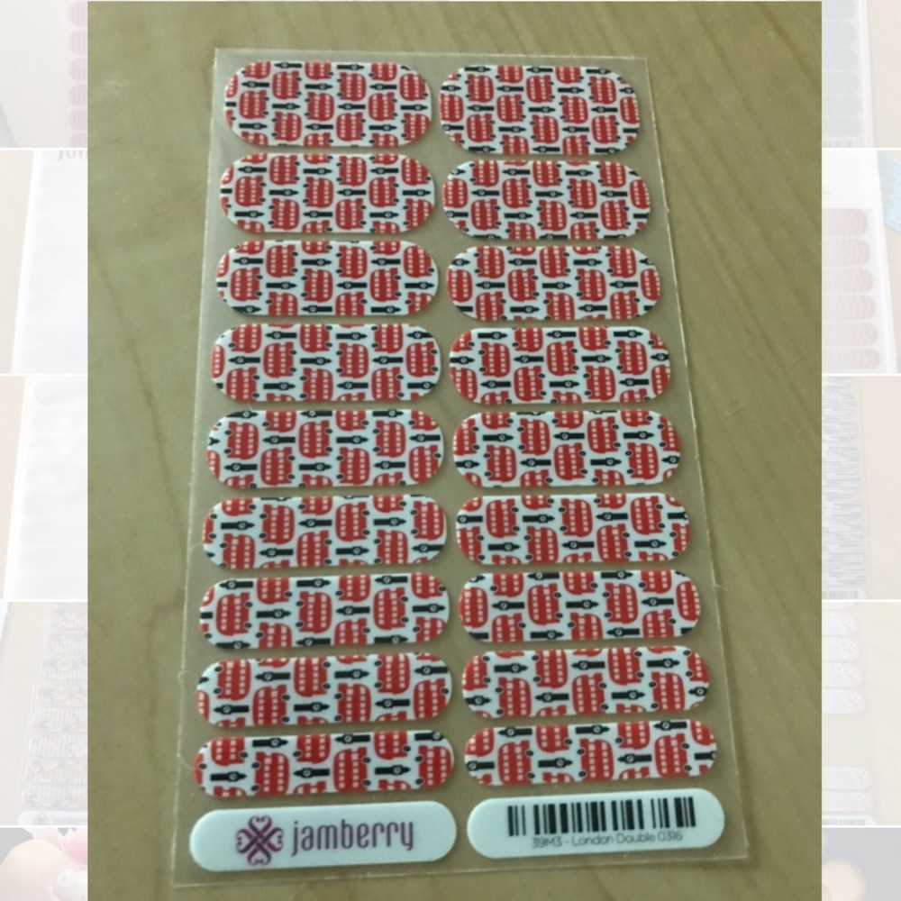 Jamberry full sheet London Double